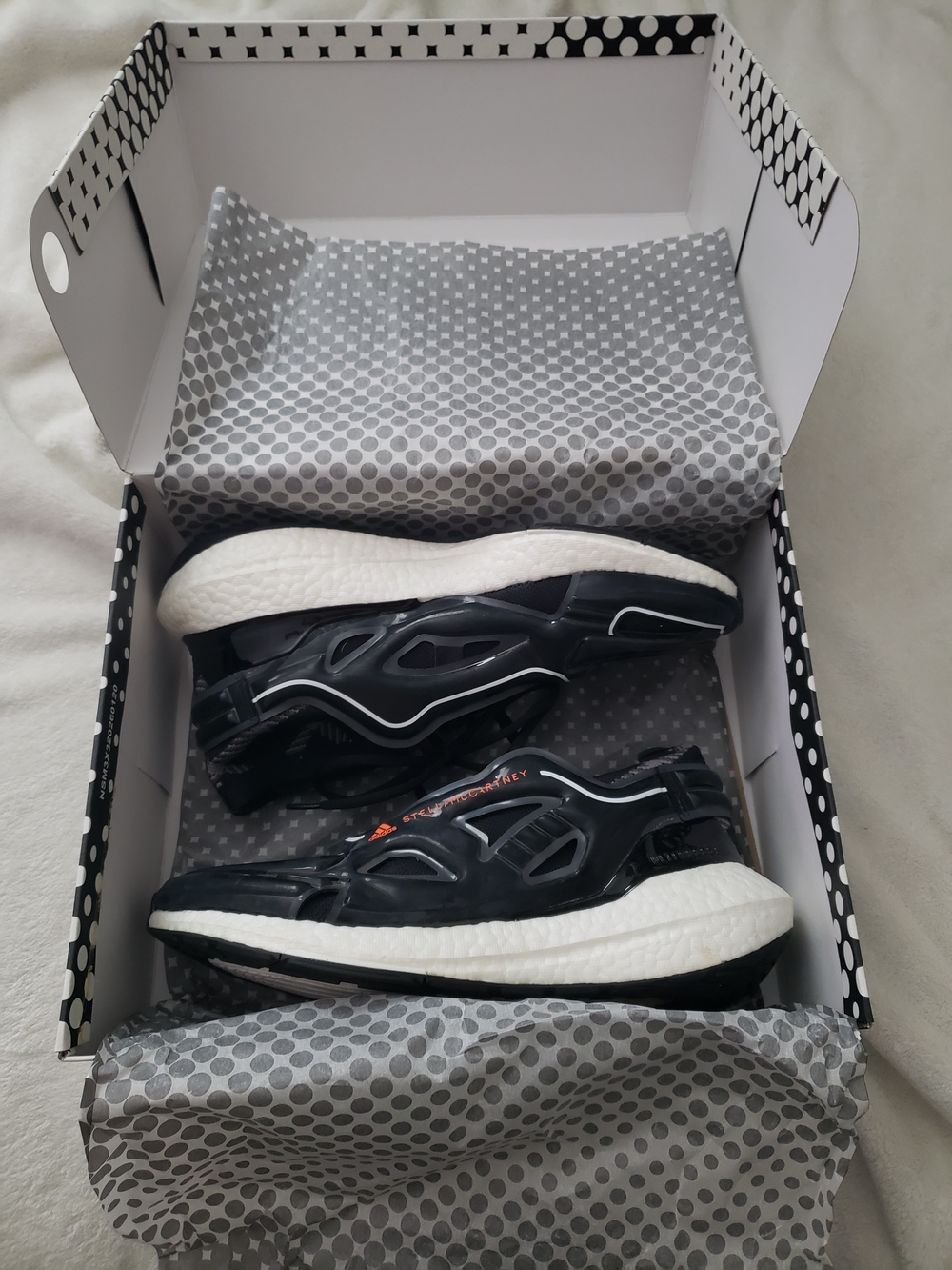 Stella McCartney x Adidas Athletic Sneakers with White Midsole